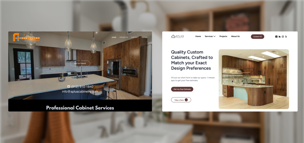 Website redesign