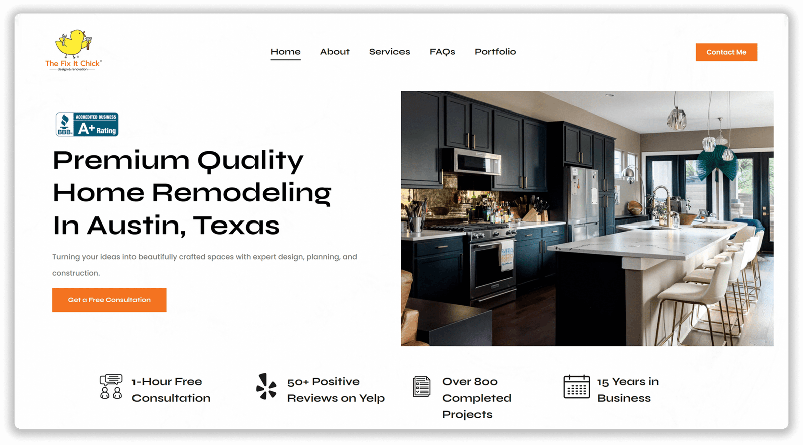 Website redesign services